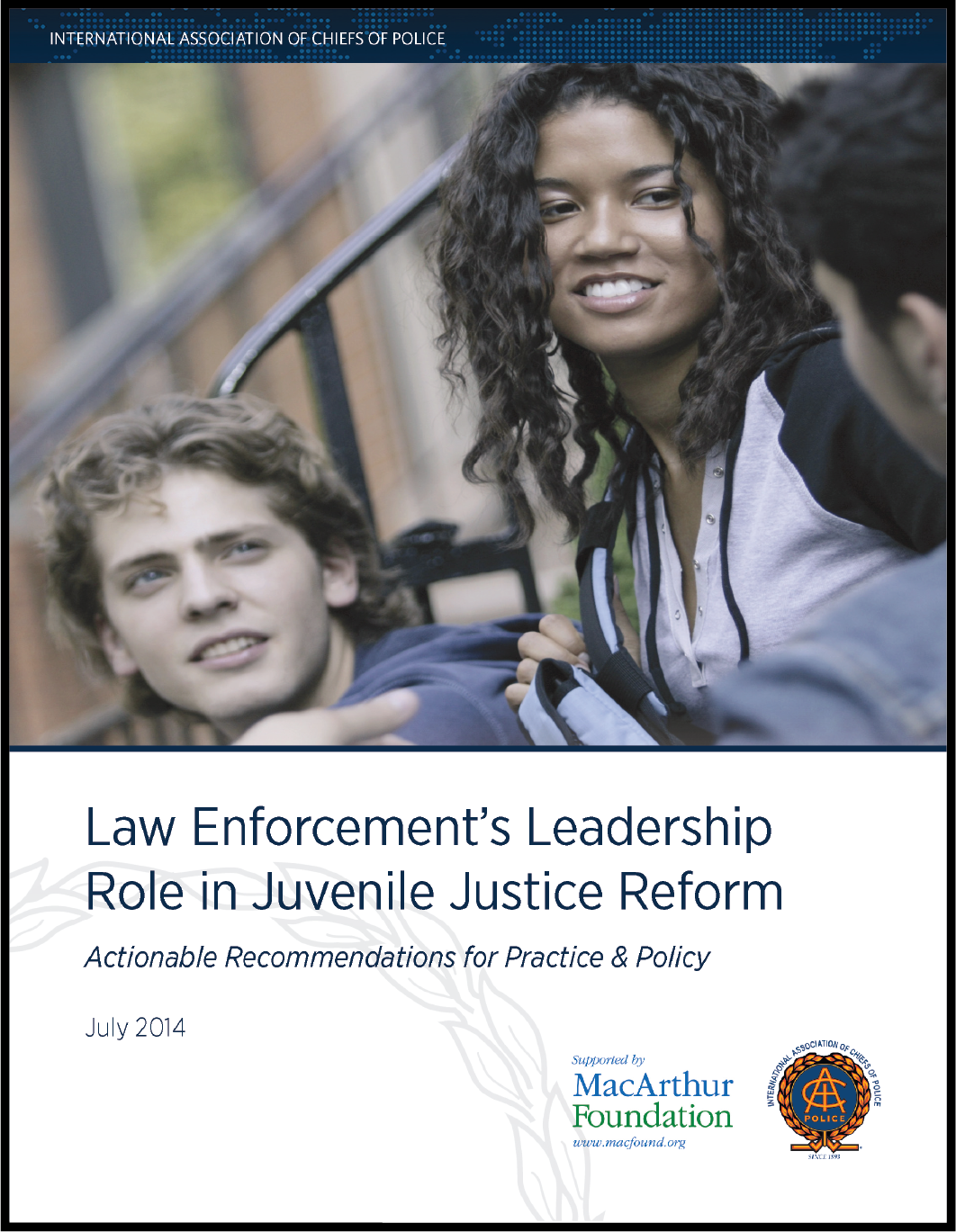 Law Enforcements Leadership Role In Juvenile Justice Reform Smart